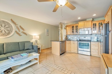 This completely  renovated Blue Surf Townhome has a unique floor on Seascape Golf Course in Florida - for sale on GolfHomes.com, golf home, golf lot