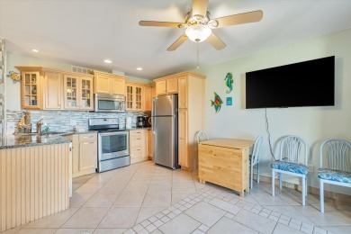 This completely  renovated Blue Surf Townhome has a unique floor on Seascape Golf Course in Florida - for sale on GolfHomes.com, golf home, golf lot