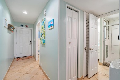 This completely  renovated Blue Surf Townhome has a unique floor on Seascape Golf Course in Florida - for sale on GolfHomes.com, golf home, golf lot