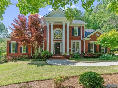 Classic two-story brick residence, on a tranquil street on Robert Trent Jones Golf Trail - Hampton Cove in Alabama - for sale on GolfHomes.com, golf home, golf lot