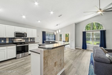 Welcome home to this beautifully upgraded 3 bedroom, 2 bath gem on Eagle Harbor Golf Club in Florida - for sale on GolfHomes.com, golf home, golf lot