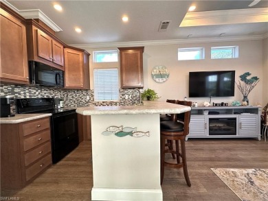 Charming 2020 Chariot Mobile Home with Expansive 2024 Addition on Copperleaf Golf Club in Florida - for sale on GolfHomes.com, golf home, golf lot