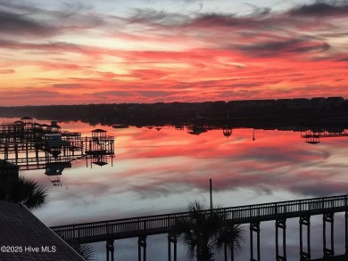 Waterfront views of Intracoastal Waterway and Brick Landing on Brick Landing Plantation Yacht and Golf Club in North Carolina - for sale on GolfHomes.com, golf home, golf lot