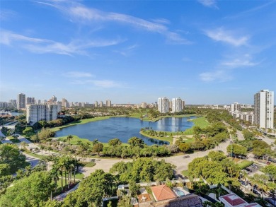 Spectacular Golf course, lake  skyline views from this exclusive on Turnberry Isle Resort and Club in Florida - for sale on GolfHomes.com, golf home, golf lot