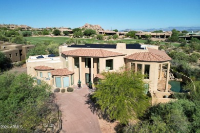 Extraordinary desert estate w/ home theatre situated along the on The Estancia Club in Arizona - for sale on GolfHomes.com, golf home, golf lot