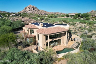 Extraordinary desert estate w/ home theatre situated along the on The Estancia Club in Arizona - for sale on GolfHomes.com, golf home, golf lot