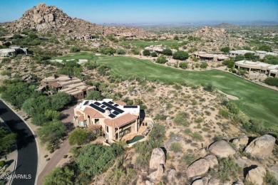 Extraordinary desert estate w/ home theatre situated along the on The Estancia Club in Arizona - for sale on GolfHomes.com, golf home, golf lot