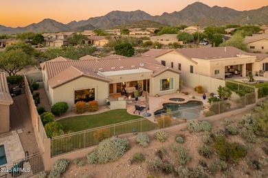 This beautifully updated single-story home with 3 bedrooms, 2.5 on Sanctuary Golf Course At WestWorld in Arizona - for sale on GolfHomes.com, golf home, golf lot