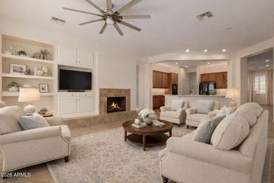 Discover resort-style luxury in the prestigious, gated Corte on Corte Bella Golf Club in Arizona - for sale on GolfHomes.com, golf home, golf lot