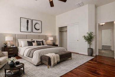 Discover resort-style luxury in the prestigious, gated Corte on Corte Bella Golf Club in Arizona - for sale on GolfHomes.com, golf home, golf lot