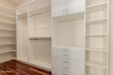 Discover resort-style luxury in the prestigious, gated Corte on Corte Bella Golf Club in Arizona - for sale on GolfHomes.com, golf home, golf lot