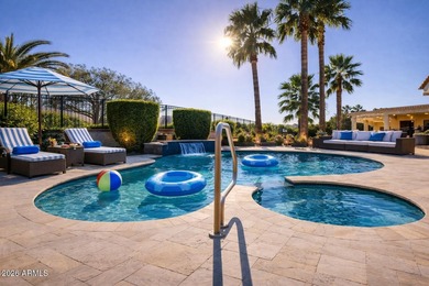 Discover resort-style luxury in the prestigious, gated Corte on Corte Bella Golf Club in Arizona - for sale on GolfHomes.com, golf home, golf lot