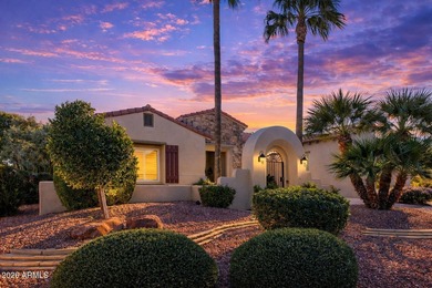 Discover resort-style luxury in the prestigious, gated Corte on Corte Bella Golf Club in Arizona - for sale on GolfHomes.com, golf home, golf lot