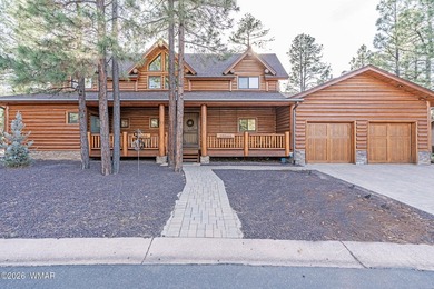 Oversized logs and beautifully designed landscaping create the on Torreon Golf Club in Arizona - for sale on GolfHomes.com, golf home, golf lot