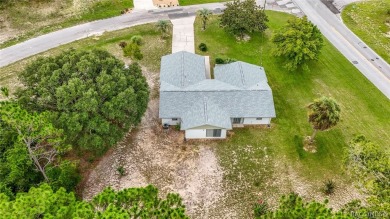 Spacious 4 BEDROOM home with 2 car garage on an OVERSIZED on Citrus Springs Country Club in Florida - for sale on GolfHomes.com, golf home, golf lot