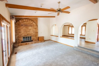 Discover this exquisite 5-bedroom, 3-bathroom home, freshly on Desert Hawk At Pueblo West in Colorado - for sale on GolfHomes.com, golf home, golf lot