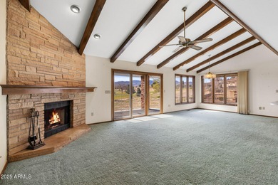 This home is priced to sell! Golf course lot situated on the on Prescott Golf and Country Club in Arizona - for sale on GolfHomes.com, golf home, golf lot