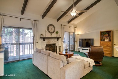 Upstairs unit 9A. BEING SOLD FURNISHED. ETS heater. Two years on Pinetop Lakes Golf and Country Club in Arizona - for sale on GolfHomes.com, golf home, golf lot