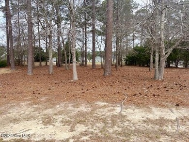 This lovely, large, wooded lot overlooks the 4th fairway and on Carolina National Golf Club in North Carolina - for sale on GolfHomes.com, golf home, golf lot
