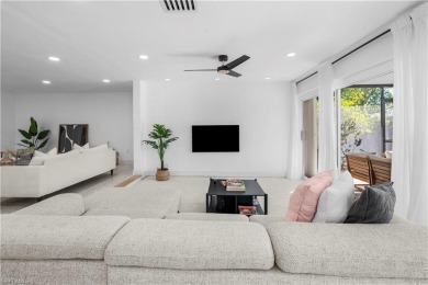 Renovated Mid-Century Modern Pool Home in the Heart of South on Whiskey Creek Country Club in Florida - for sale on GolfHomes.com, golf home, golf lot