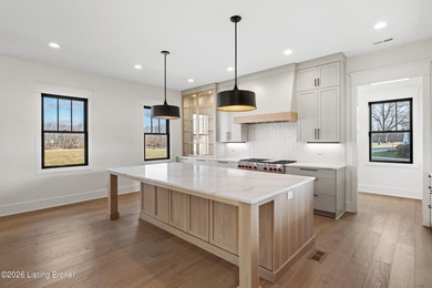 Refined new construction meets effortless main-level living in on GlenOaks Country Club in Kentucky - for sale on GolfHomes.com, golf home, golf lot