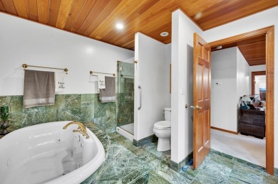 Set on a generous half-acre corner lot, this 3,400 sq ft home on Ailing Memorial Golf Course in Connecticut - for sale on GolfHomes.com, golf home, golf lot