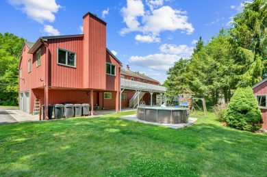 Set on a generous half-acre corner lot, this 3,400 sq ft home on Ailing Memorial Golf Course in Connecticut - for sale on GolfHomes.com, golf home, golf lot
