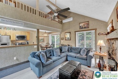 Turnkey Mountain Escape with Slope-Side Access - Snow Ridge on Jack Frost National Golf Course in Pennsylvania - for sale on GolfHomes.com, golf home, golf lot