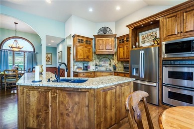 Brick and stone home built w/ attention to detail & quality on Holiday Island Executive Golf Course in Arkansas - for sale on GolfHomes.com, golf home, golf lot