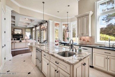 Discover refined luxury and timeless craftsmanship in this on Ocean Ridge Plantation in North Carolina - for sale on GolfHomes.com, golf home, golf lot