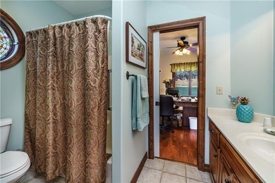 Brick and stone home built w/ attention to detail & quality on Holiday Island Executive Golf Course in Arkansas - for sale on GolfHomes.com, golf home, golf lot