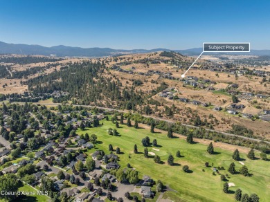 BRING YOUR OWN BUILDER to this large private lot backing up to a on Trailhead At Liberty Lake in Washington - for sale on GolfHomes.com, golf home, golf lot