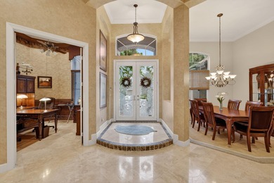 Gently used seasonal home ideally situated  on a cl-de-sac on PGA Golf Club in PGA Village in Florida - for sale on GolfHomes.com, golf home, golf lot