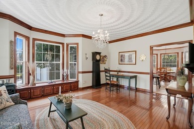 Custom-built 3BR/3.5BA brick Cape Cod situated on the 3rd on Sound Golf Links at Albemarle Plantation in North Carolina - for sale on GolfHomes.com, golf home, golf lot