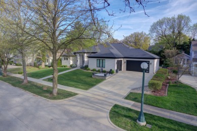 This contemporary gem will impress you and your guests with a on Champaign Country Club in Illinois - for sale on GolfHomes.com, golf home, golf lot