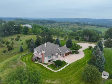 Sitting on  peaceful 2 acres in town, is this classic custom on Sioux City Country Club in Iowa - for sale on GolfHomes.com, golf home, golf lot