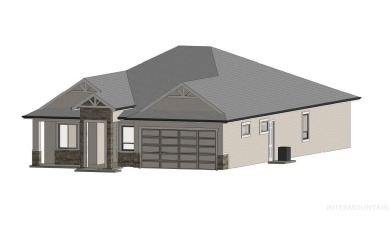 This beautifully designed single-level offers 3 bedrooms, 2.5 on Hunters Point Golf Club in Idaho - for sale on GolfHomes.com, golf home, golf lot