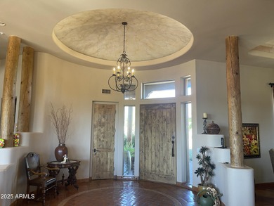 This exceptional turnkey residence is situated in Pinnacle on  in Arizona - for sale on GolfHomes.com, golf home, golf lot