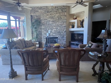 This exceptional turnkey residence is situated in Pinnacle on  in Arizona - for sale on GolfHomes.com, golf home, golf lot