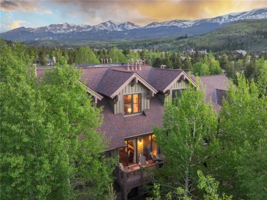 Tucked within a serene enclave of mature Aspens and beautifully on Breckenridge Golf Club in Colorado - for sale on GolfHomes.com, golf home, golf lot