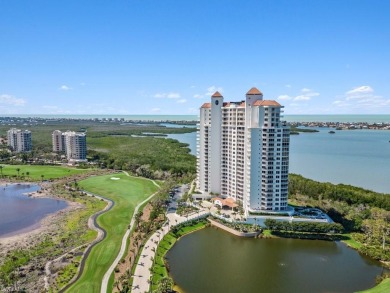 Breathtaking East to West views of Estero Bay with its morning on Bonita Bay West in Florida - for sale on GolfHomes.com, golf home, golf lot