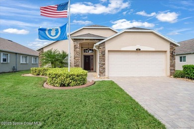 This beautifully updated, move-in ready home stands out as one on Indian River Colony Club in Florida - for sale on GolfHomes.com, golf home, golf lot