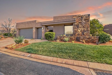 Welcome to a truly one-of-a-kind retreat nestled in the heart of on Entrada at Snow Canyon in Utah - for sale on GolfHomes.com, golf home, golf lot