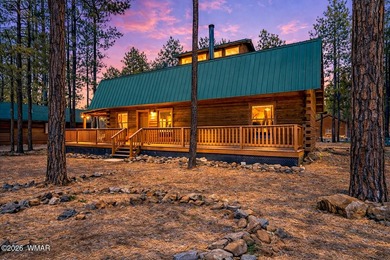 Rustic Cabin Retreat in the Pines - Pinetop Lakes Escape to this on Pinetop Lakes Country Club in Arizona - for sale on GolfHomes.com, golf home, golf lot