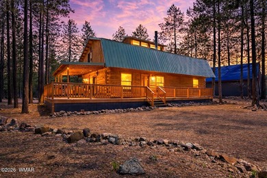 Rustic Cabin Retreat in the Pines - Pinetop Lakes Escape to this on Pinetop Lakes Country Club in Arizona - for sale on GolfHomes.com, golf home, golf lot