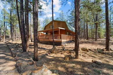 Rustic Cabin Retreat in the Pines - Pinetop Lakes Escape to this on Pinetop Lakes Country Club in Arizona - for sale on GolfHomes.com, golf home, golf lot