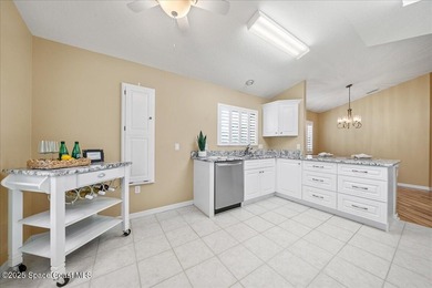 This beautifully updated, move-in ready home stands out as one on Indian River Colony Club in Florida - for sale on GolfHomes.com, golf home, golf lot
