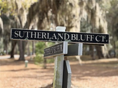 0.57 OF AN ACRE LOCATED ON SUTHERLAND BLUFF COURT, INSIDE THE on Sapelo Hammock Golf Club in Georgia - for sale on GolfHomes.com, golf home, golf lot