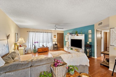 Welcome to this charming two-bedroom, two-bath home in the on Sun City Riverview Golf Course in Arizona - for sale on GolfHomes.com, golf home, golf lot