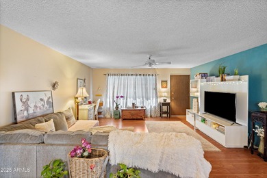 Welcome to this charming two-bedroom, two-bath home in the on Sun City Riverview Golf Course in Arizona - for sale on GolfHomes.com, golf home, golf lot